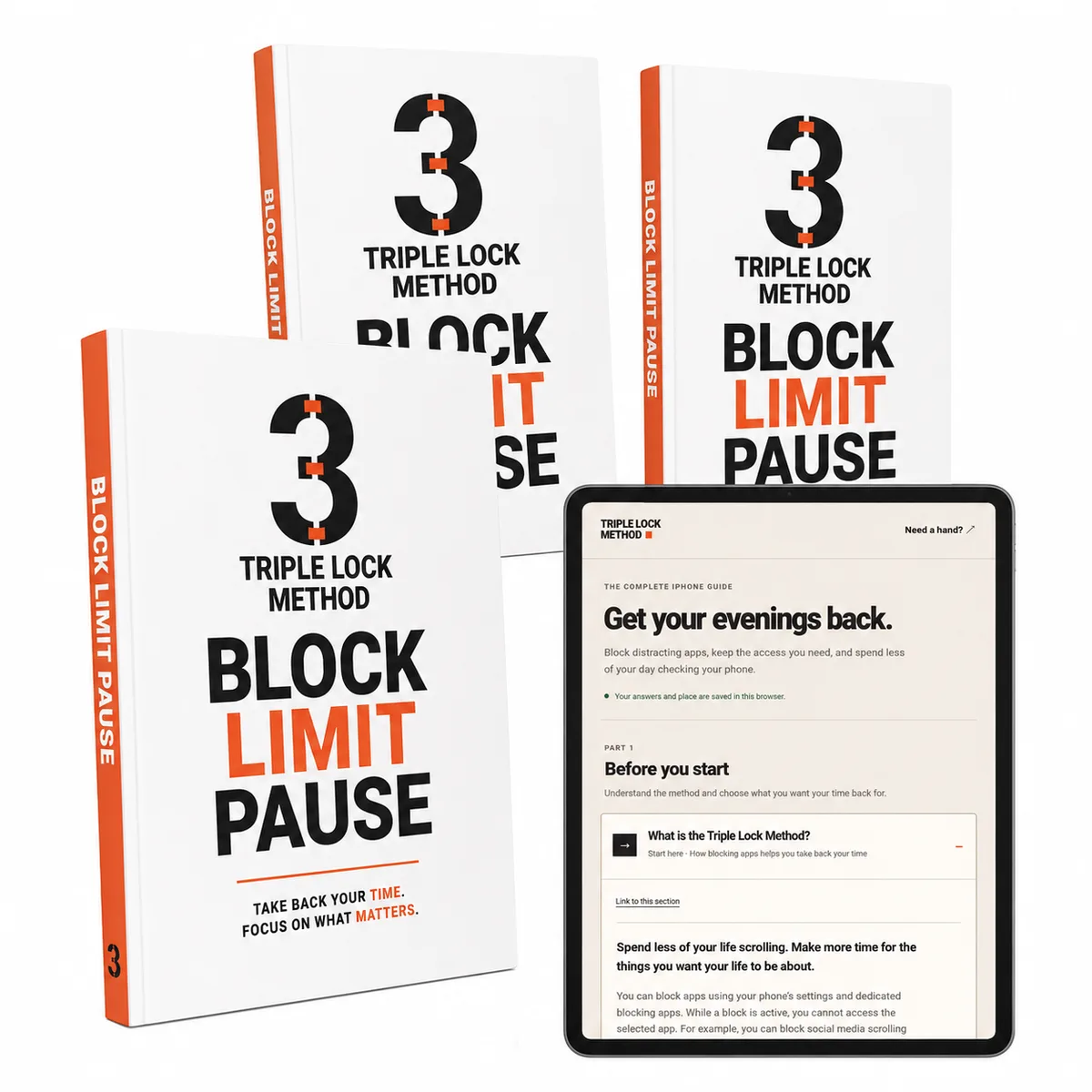 Triple Lock mini-course product bundle
